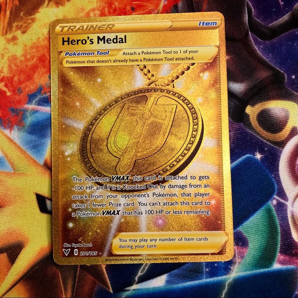 Pokemon Hero's Medal Vivid Voltage